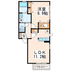 サンリッチの物件間取画像